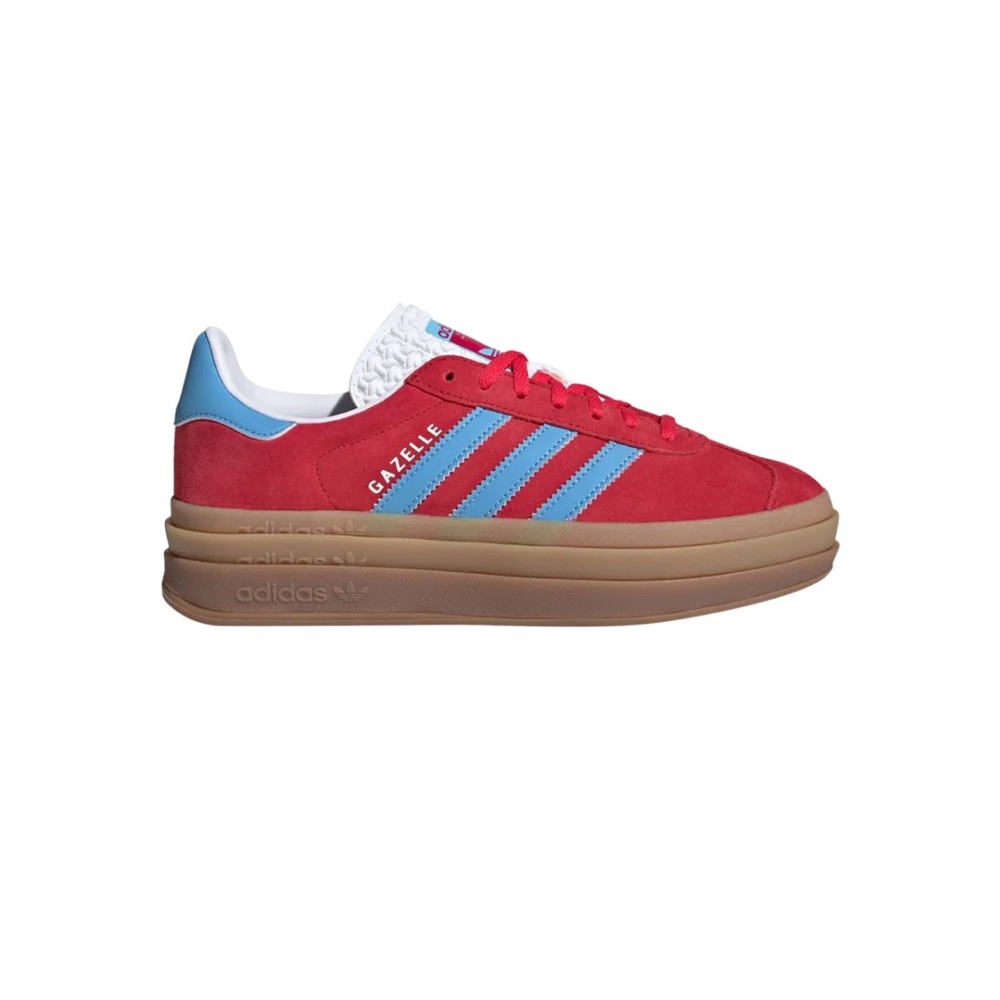 Adidas Stacked Gazelles - Active Pink Blue Burst